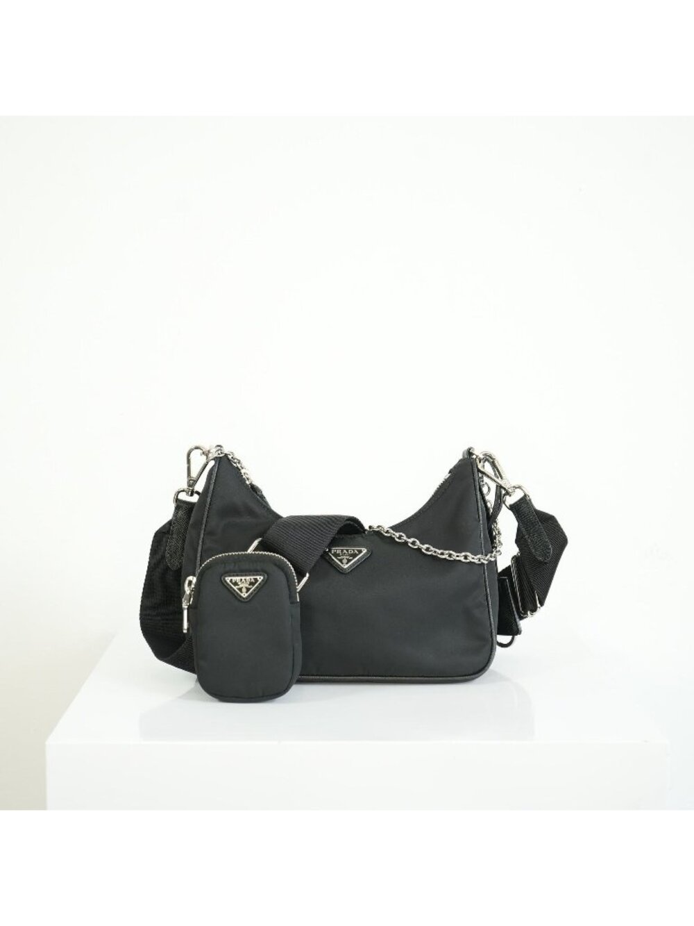 Prada Re-Edition 2005 Nylon Black Shoulder Bag